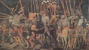 Paolo di Dono called Uccello The Battle of San Romano (mk05) oil on canvas